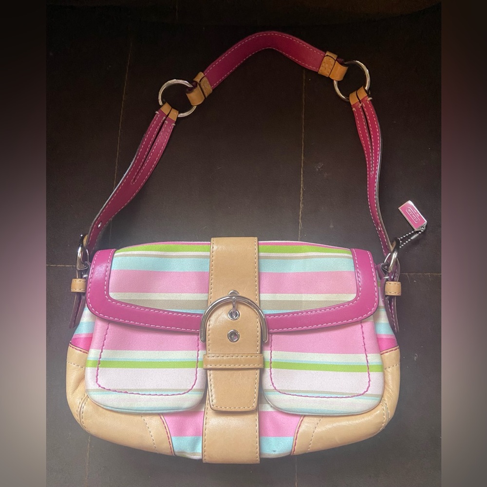 Coach 1886 Soho Satchel Pastel Bag